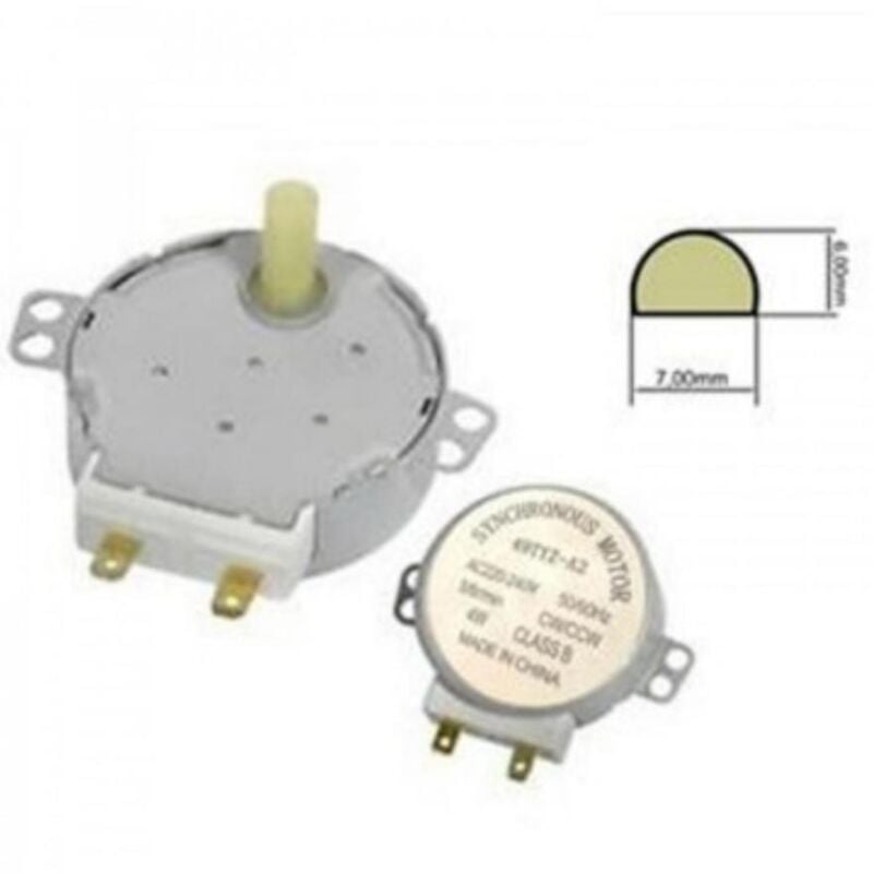 foto del prodotto motorino motore piatto rotante forno microonde rotante alberino 14mm 4 watt