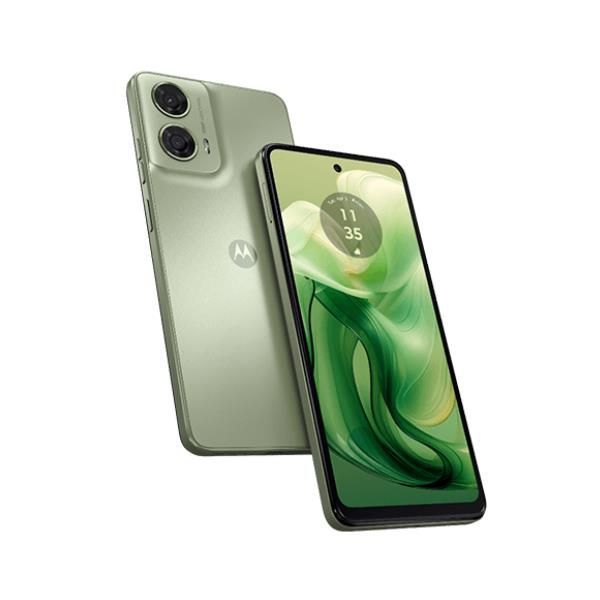 foto del prodotto motorola 24 16,7 cm 6.56 doppia sim android 14 4g usb tipo c 4 gb 128 gb 5000 mah verde