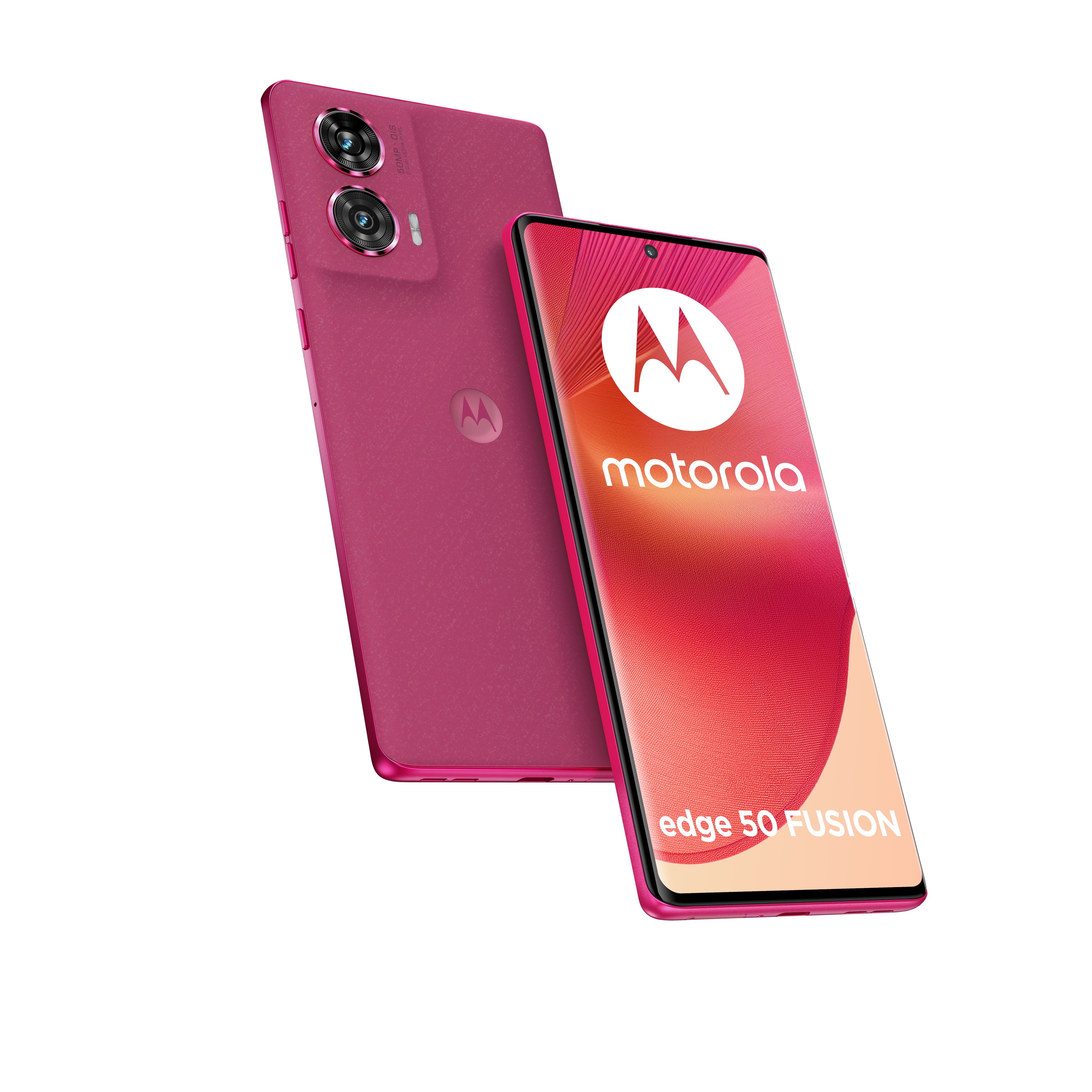 foto del prodotto motorola edge 50 fusion 17 cm 6.7 doppia sim android 14 5g usb tipo c 12 gb 512 gb 5000 mah rosa