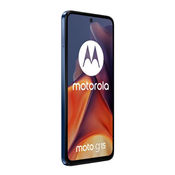 foto del prodotto motorola moto g15 17,1 cm 6.72 doppia sim android 15 4g usb tipo c 8 gb 256 gb 5200 mah blu marino