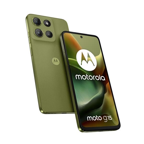 foto del prodotto motorola moto g15 17,1 cm 6.72 doppia sim android 15 4g usb tipo-c 8 gb 256 gb 5200 mah verde - pb6e0020es