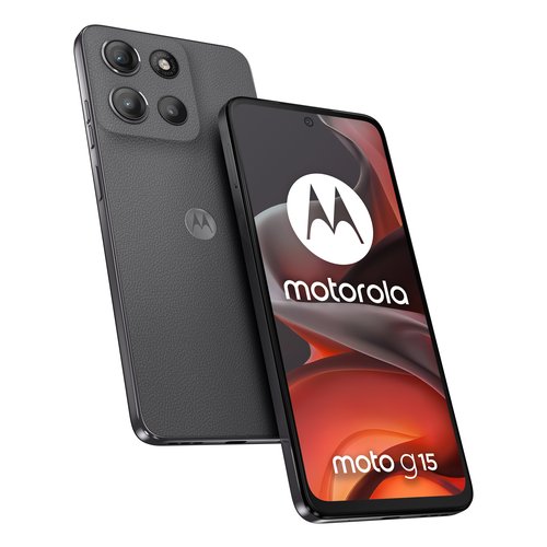 foto del prodotto motorola moto g15 17,1 cm 6.72 doppia sim android 15 4g usb tipo c 8 gb 512 gb 5200 mah grigio