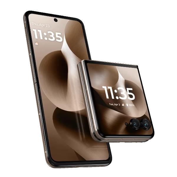 foto del prodotto motorola razr 60 ultra con moto ai 16 512gb, 50 50mp, selfie 50mp, display esterno 4.0 interno 7 poled 165hz, qualcomm snapdragon 8 elite, 4700mah, 5g, dual sim, android 15 pantone mountain trail