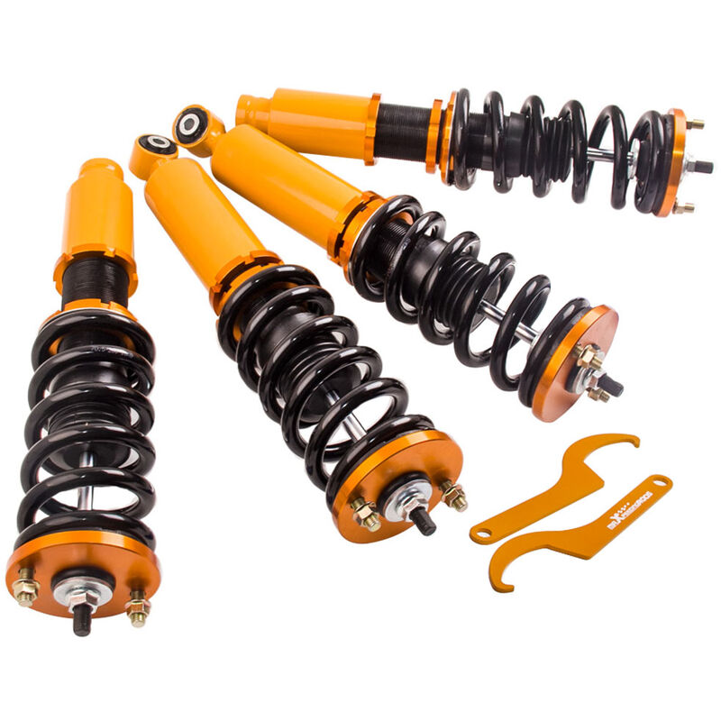 foto del prodotto motorsport gewindefahrwerk f r honda cr v rd1 rd3 96 01 adjustable height shockgewindefahrwerk for honda cr v i rd1 rd3fwd awd 1996 2001