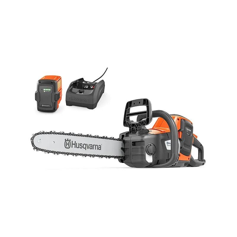 foto del prodotto motosega a batteria husqvarna 240i 36v barra 35cm batteria e carica inclusi