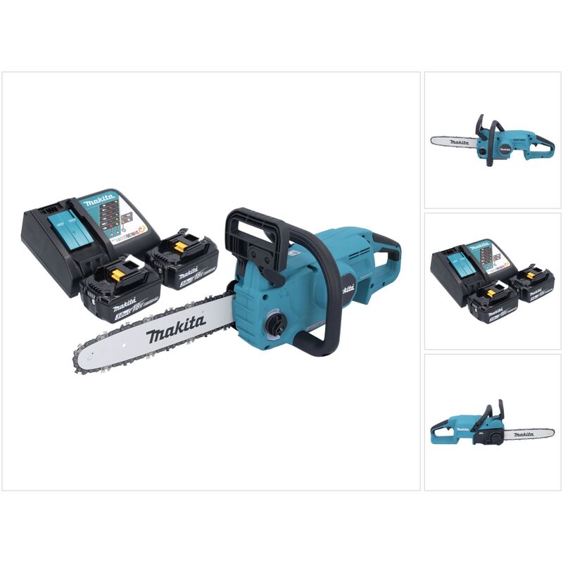 foto del prodotto motosega a batteria makita duc 307 rfx2 18 v 30 cm 7,7 m s brushless 2x batteria ricaricabile 3,0 ah kit caricabatterie