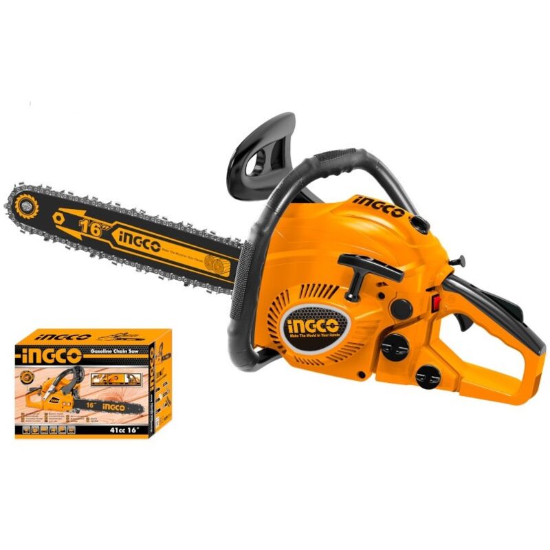 foto del prodotto motosega a scoppio 41cc lama 40,5cm carburatore walbro ingco gcs5411611