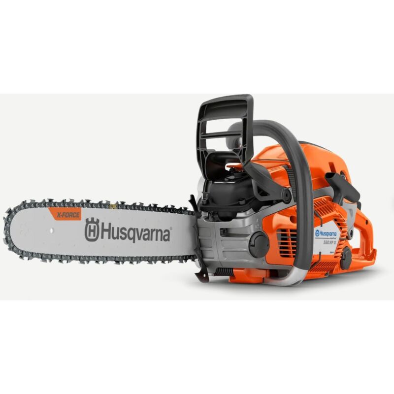 foto del prodotto motosega a scoppio husqvarna 550xpg mark ii 50,1 cc potenza 3 kw barra 45 cm