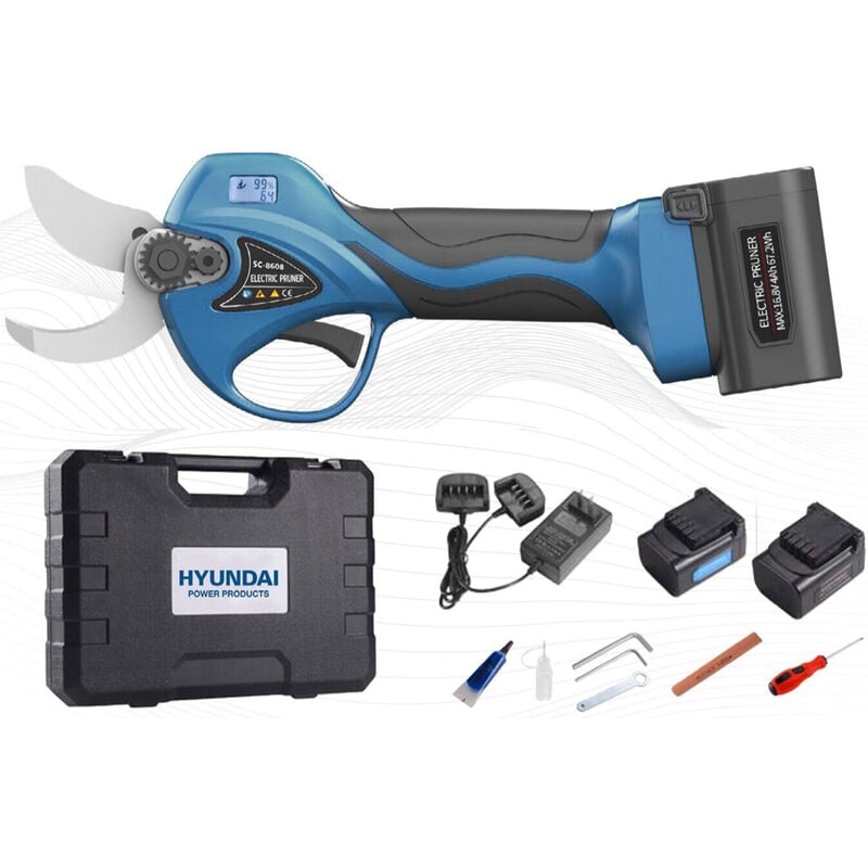 foto del prodotto motosega a scoppio hyundai kit omaggi - moto sega - barra da 35 cm da potatura 35010 - 35310