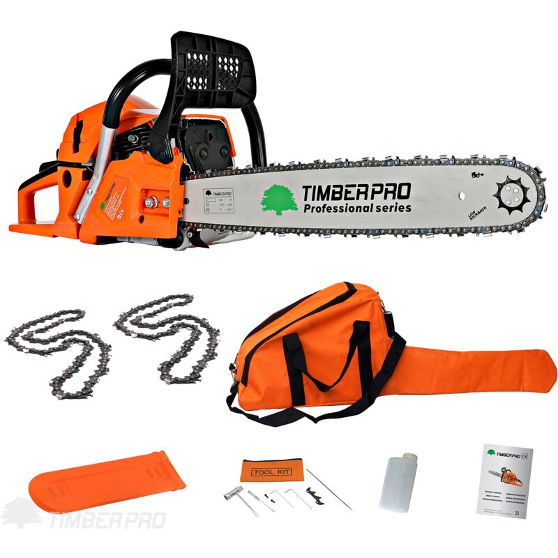 foto del prodotto motosega a scoppio motoseghe 62 cm , lama 50 cm 2 catene