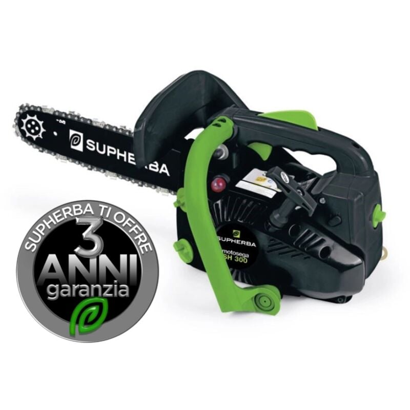 foto del prodotto motosega a scoppio supherba sh300 barra 30 cm 2t 25,4 cc
