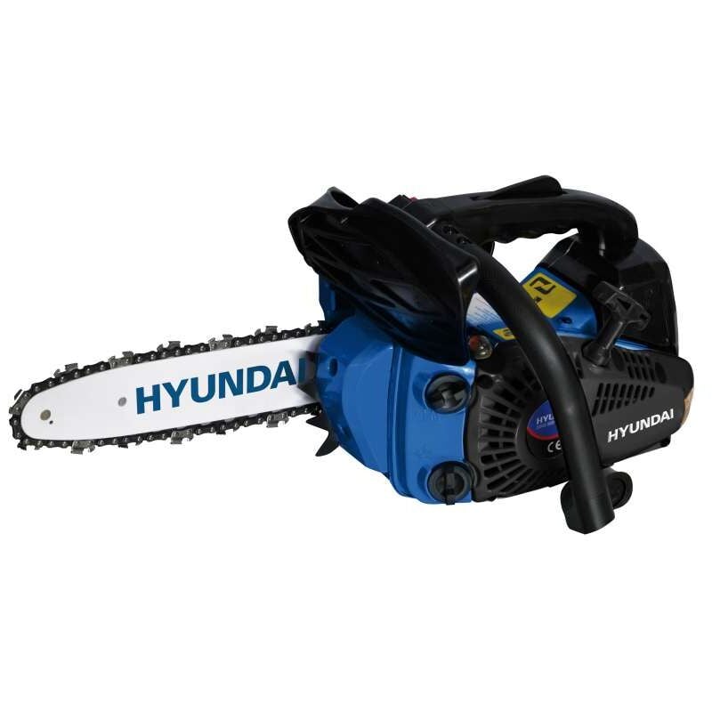 foto del prodotto motosega da potatura 25 cm 25,4 cc leggera e antivibrante hyundai