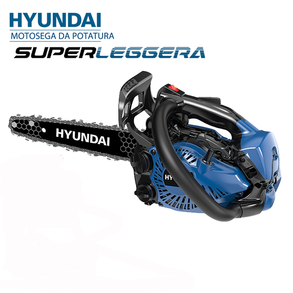 foto del prodotto motosega da potatura pota super leggera 2 tempi 25cc 25cm carving 35530 hyundai