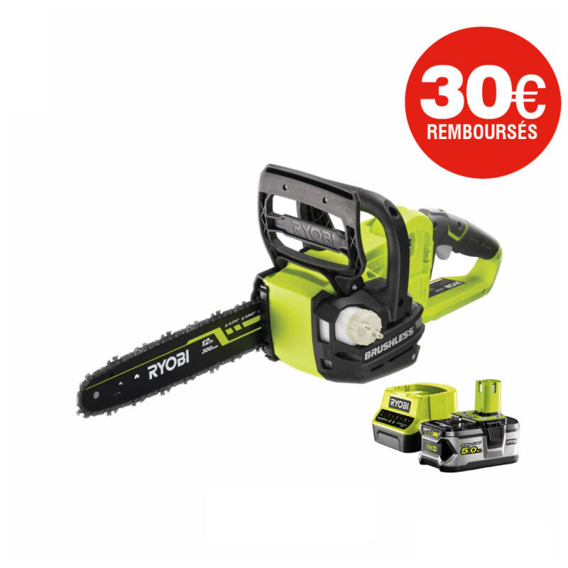 immagine 0 del prodotto motosega ryobi rcs18x3050f 18v one brushless 1 batteria 5,0 ah 1 caricatore