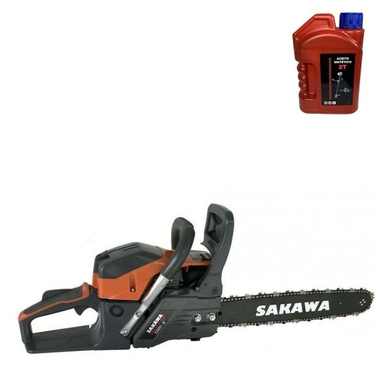 foto del prodotto motosega scoppio 48cc 16' olio 2 tempi
