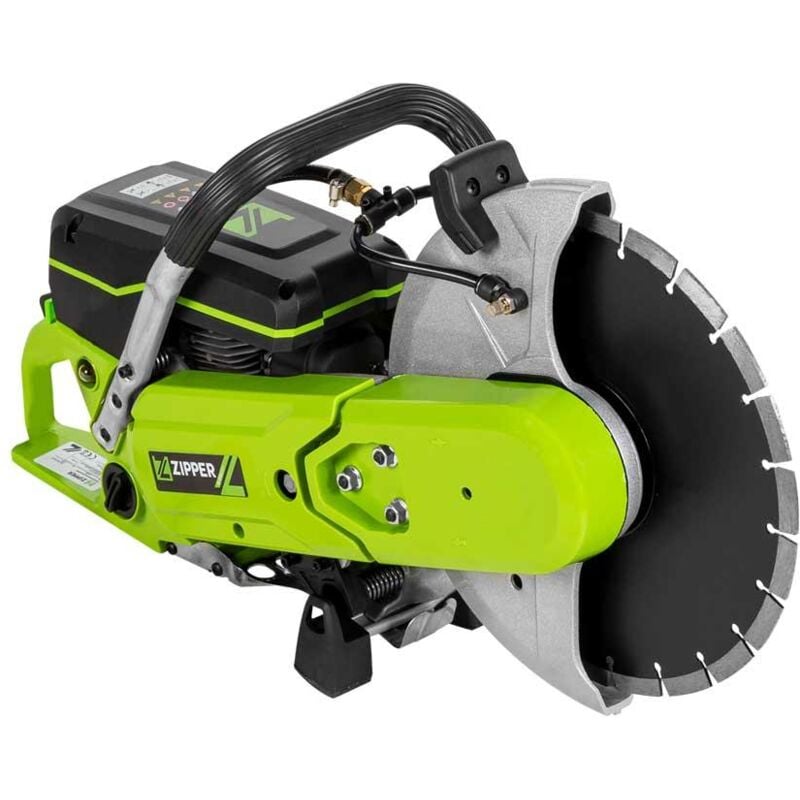 foto del prodotto mototroncatrice a disco per cemento e asfalto taglio 105mm zipper zi bts300t