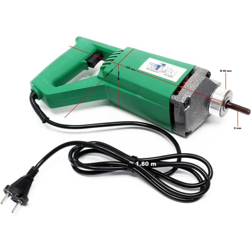 foto del prodotto motovibratore elettrico per calcestruzzo 580 watt 5600 giri min ago vibrante diametro 35 mm vibratore manuale 160002751