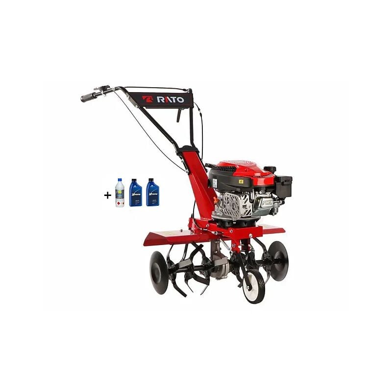 foto del prodotto motozappa italian power rg1.8 45 qd con motore rato fresa da 60 cm con benzina e olio