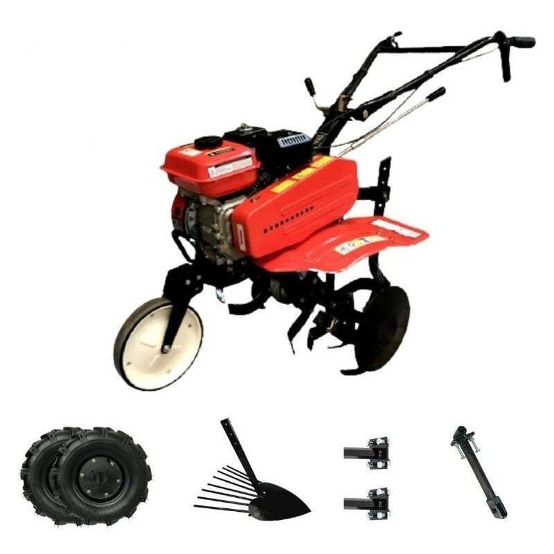 foto del prodotto motozappa motocoltivatore 7cv 3v con scavapatate