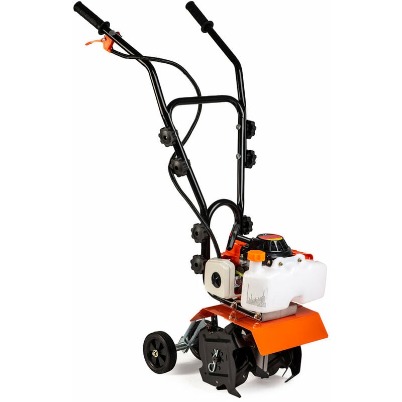 immagine 0 del prodotto motozappa motocoltivatore a scoppio 2 tempi da 3,7 cv e 65 cc raggio 30 cm