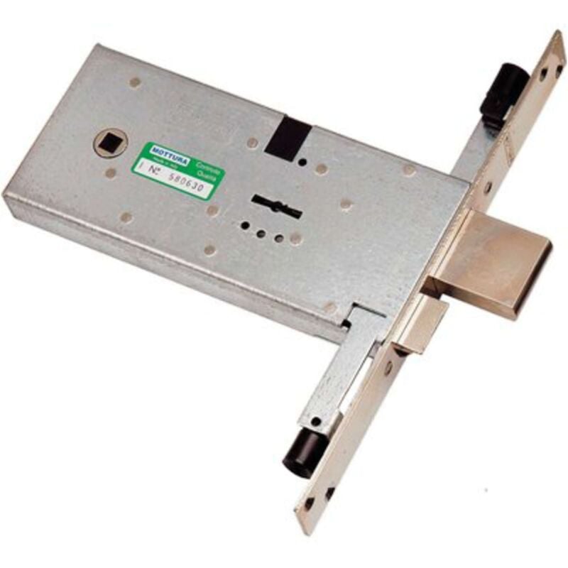 foto del prodotto mottura serratura metallo infilare 41823 b.q zin f.mm 25 dm m4 tripl scr h.mm 82 e.mm 90 1 pezzo