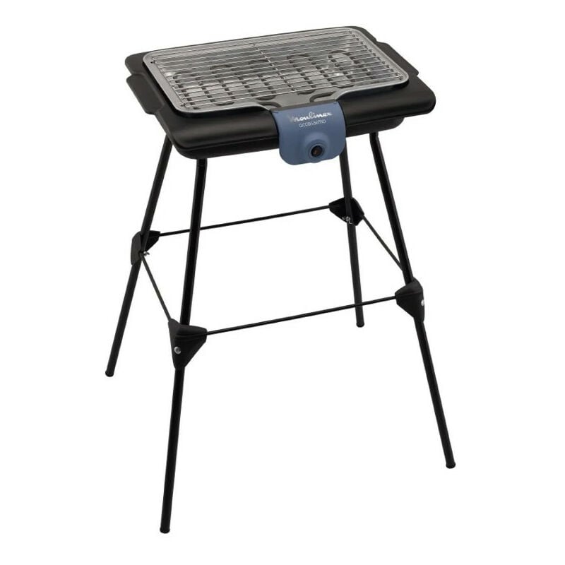 foto del prodotto moulinex barbecue elettrico su gambe 2100w bg135812