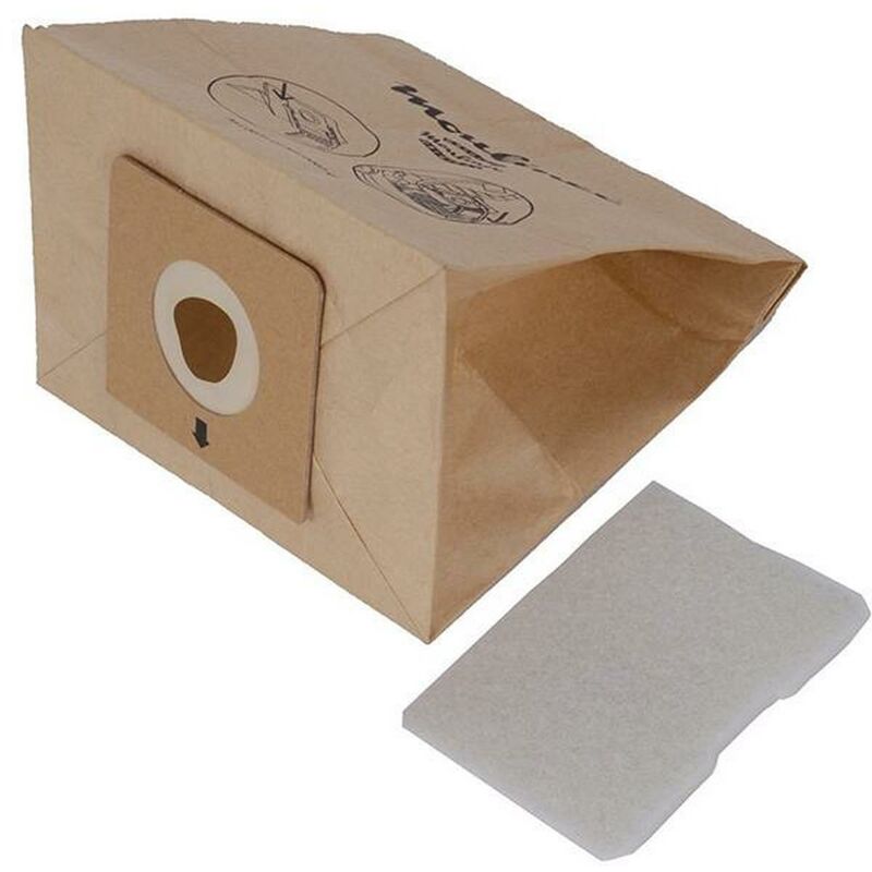 foto del prodotto moulinex confezione di 6 sacchetti 1 filtro aspirapolvere 535293663946843079
