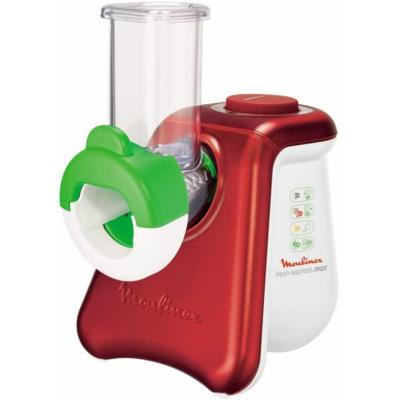 foto del prodotto moulinex dj8115 grattugia e spiralizzatore elettrici grattugia elettrica rosso, bianco