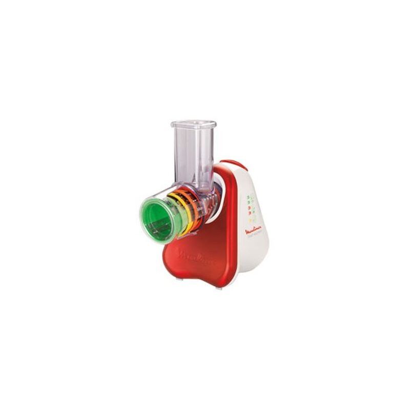 foto del prodotto moulinex fresh express dj755g affettatutto grattugia elettrico plastica rosso