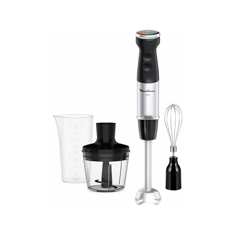 foto del prodotto moulinex frullatore ad immersione dd6738 nero 1000 w