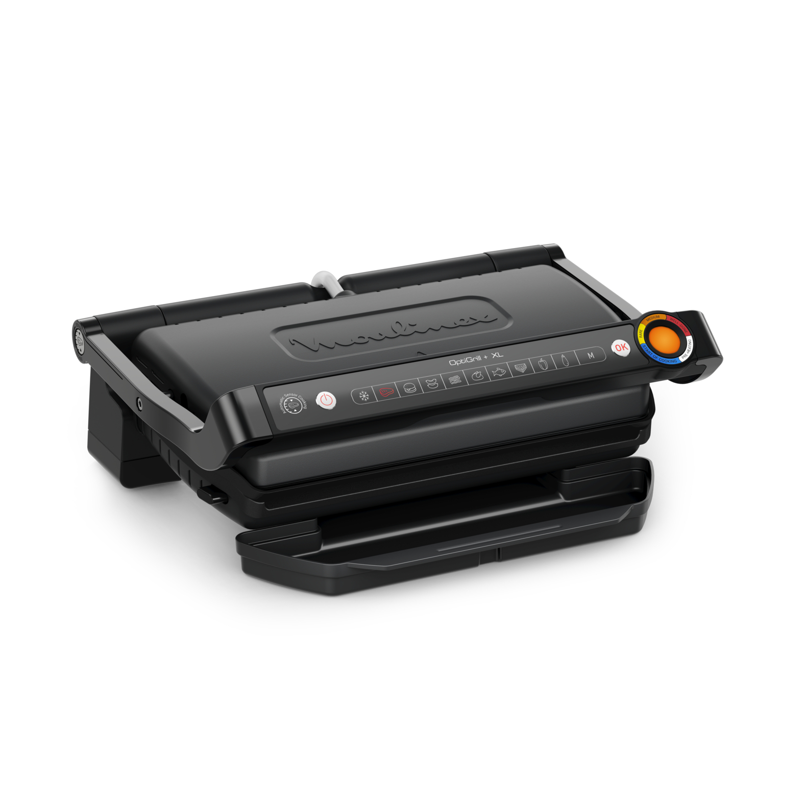 foto del prodotto moulinex gi7278 griglia elettrica intelligente optigrill xl