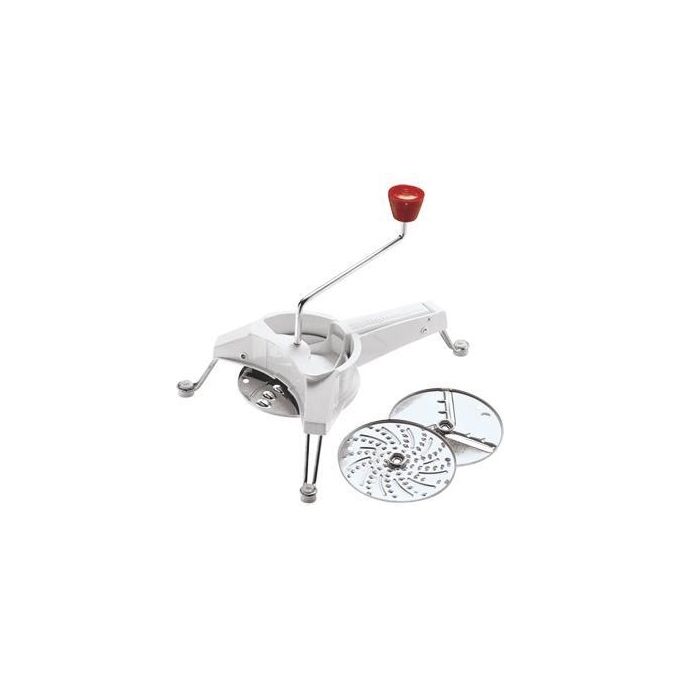 foto del prodotto moulinex k10110 classic tagliaverdure a julienne 3 dischi bianco