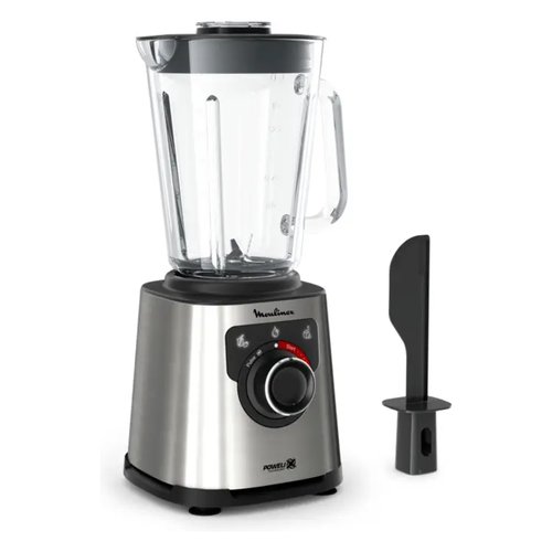 foto del prodotto moulinex lm871d frullatore perfectmix silver con caraffa in vetro