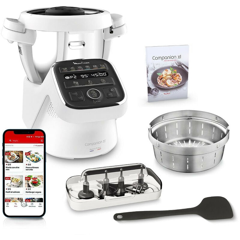 foto del prodotto moulinex robot da cucina multifunzione 3l 1550w yy4968fg