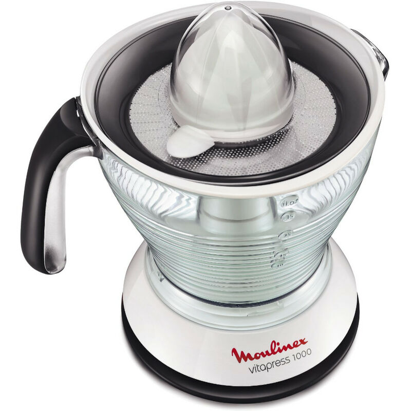 foto del prodotto moulinex spremiagrumi elettrico 25w bianco grigio pc302b10