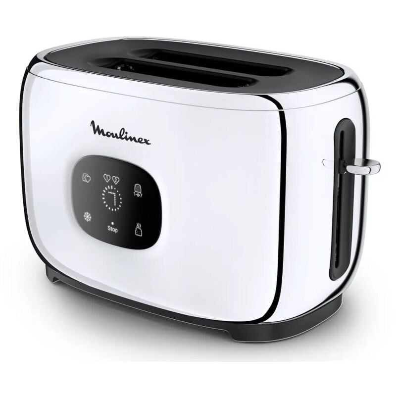 foto del prodotto moulinex tostapane 2 slot 1050 w in acciaio inox lt883d10