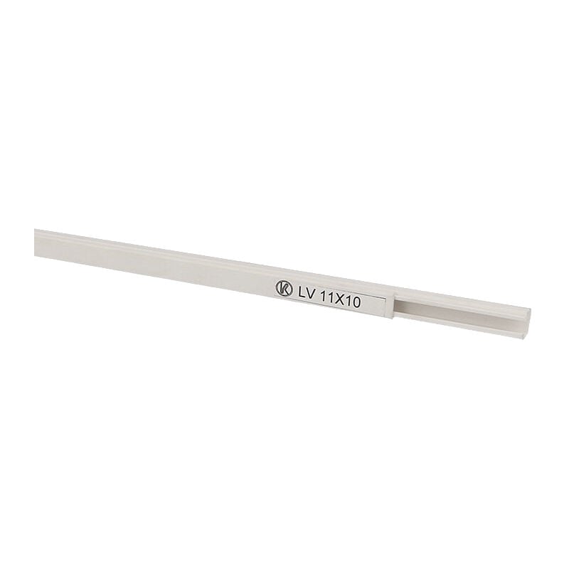 foto del prodotto moulure lectrique pvc autocollante 11 x 10 mm, longueur 1m20