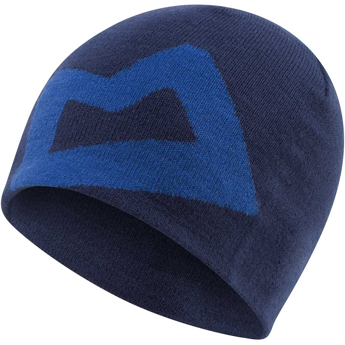 foto del prodotto mountain equipment berretto branded knitted
