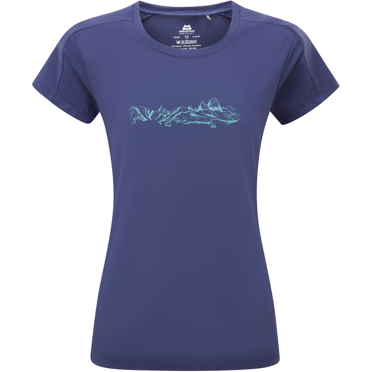 foto del prodotto mountain equipment donna maglietta headpoint skyline