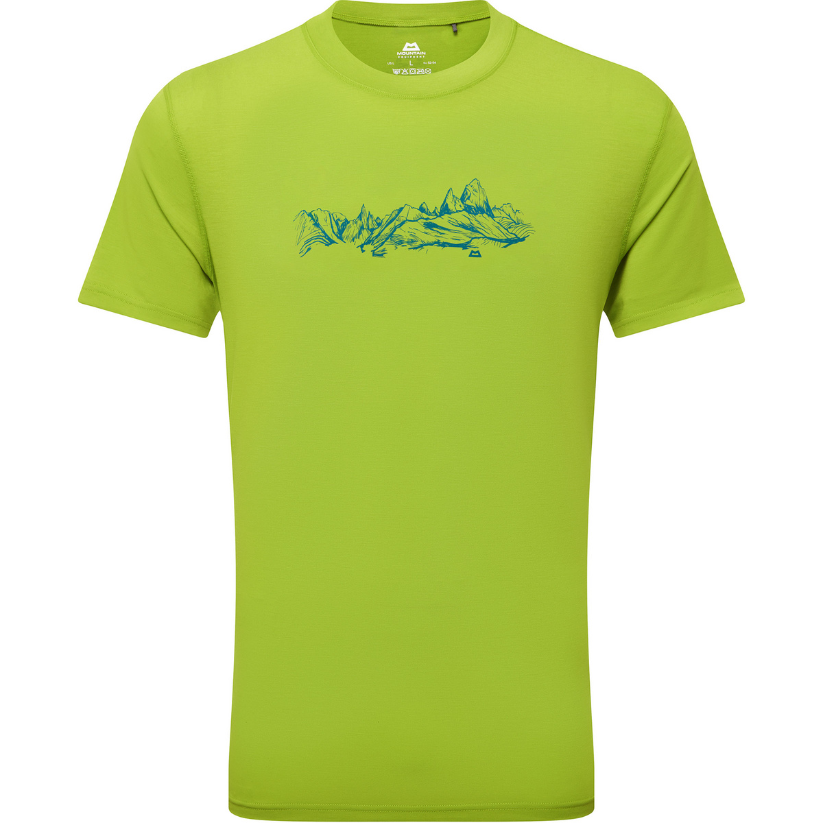 foto del prodotto mountain equipment uomo maglietta groundup skyline