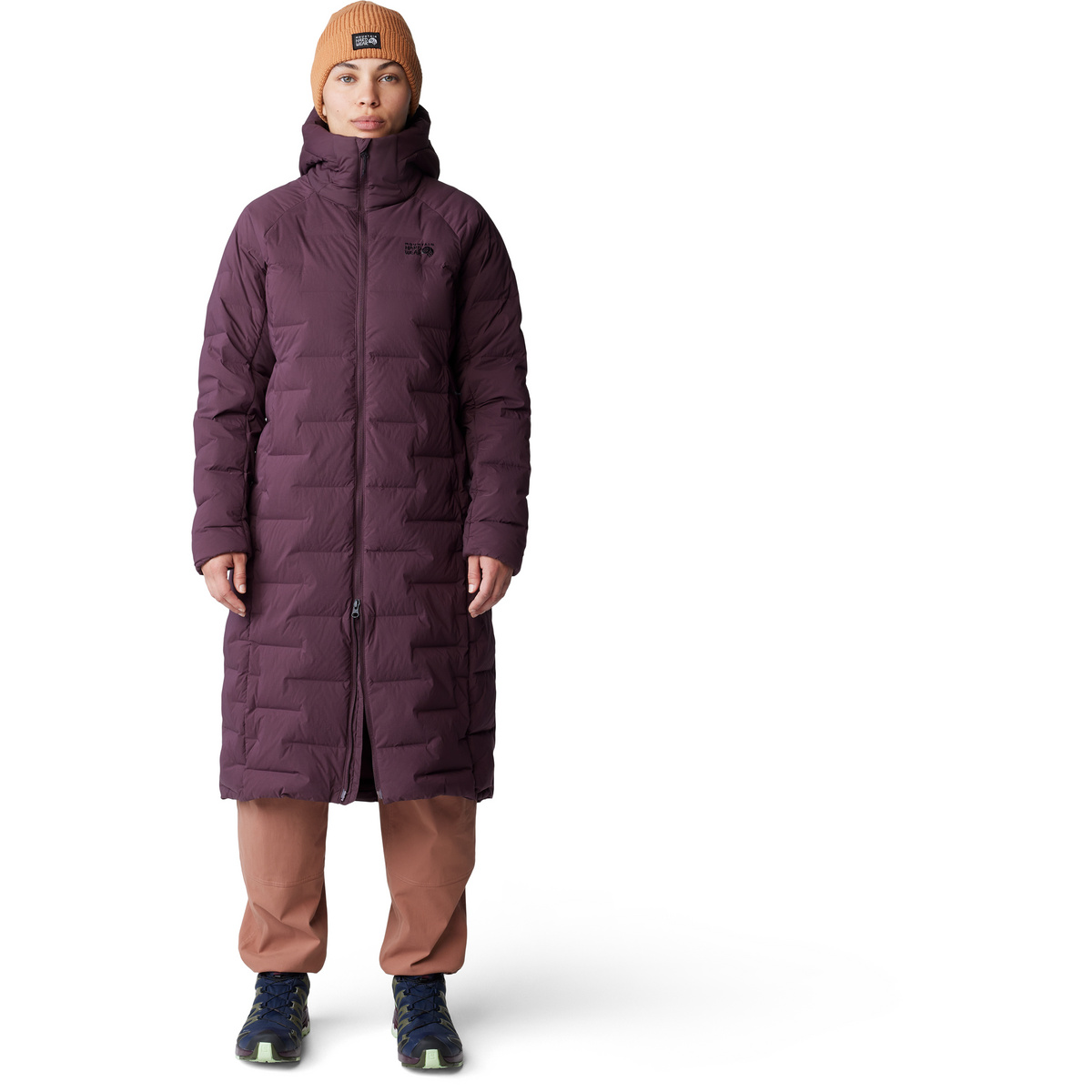 foto del prodotto mountain hardwear donna parka stretchdown long