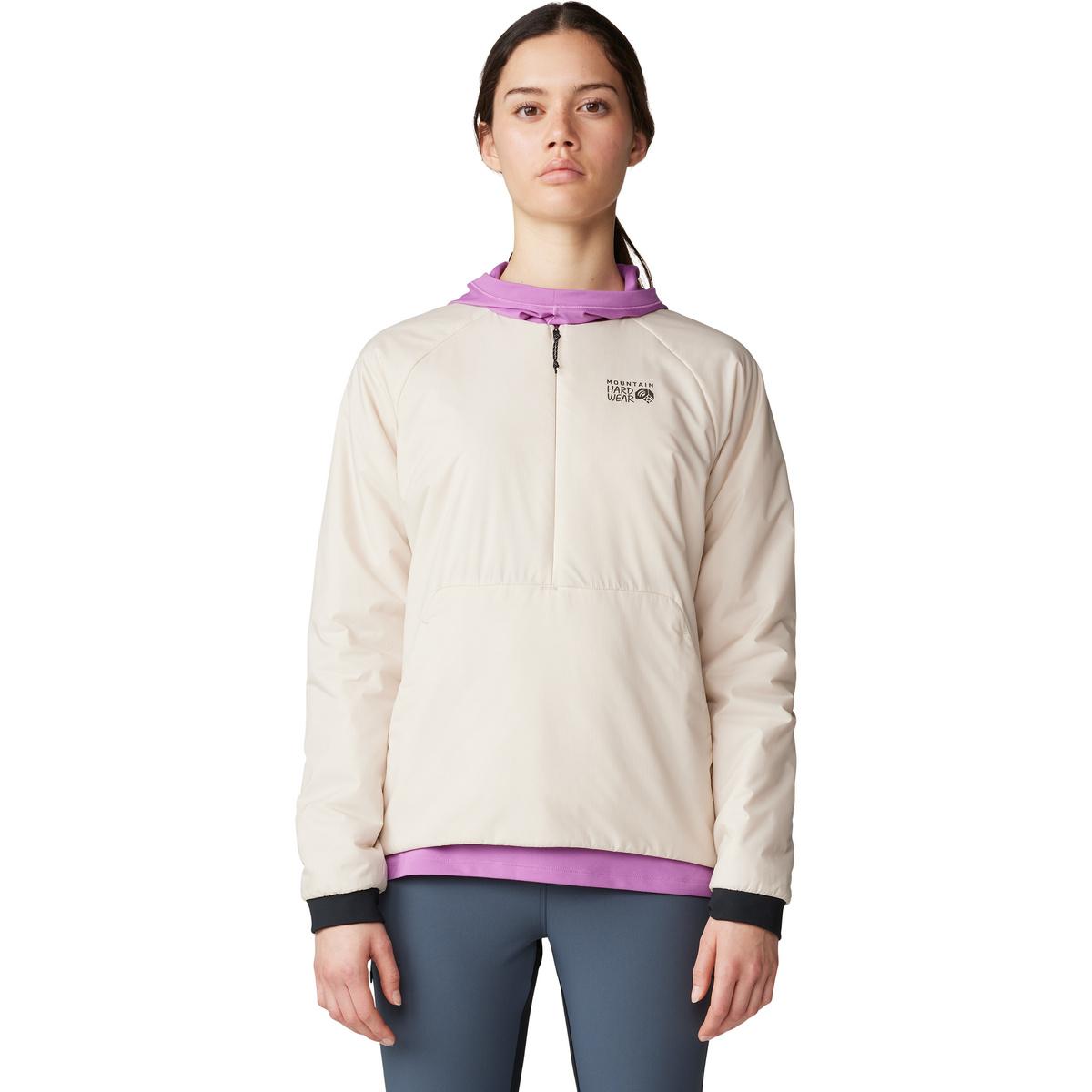 foto del prodotto mountain hardwear donna pullover kor alloy