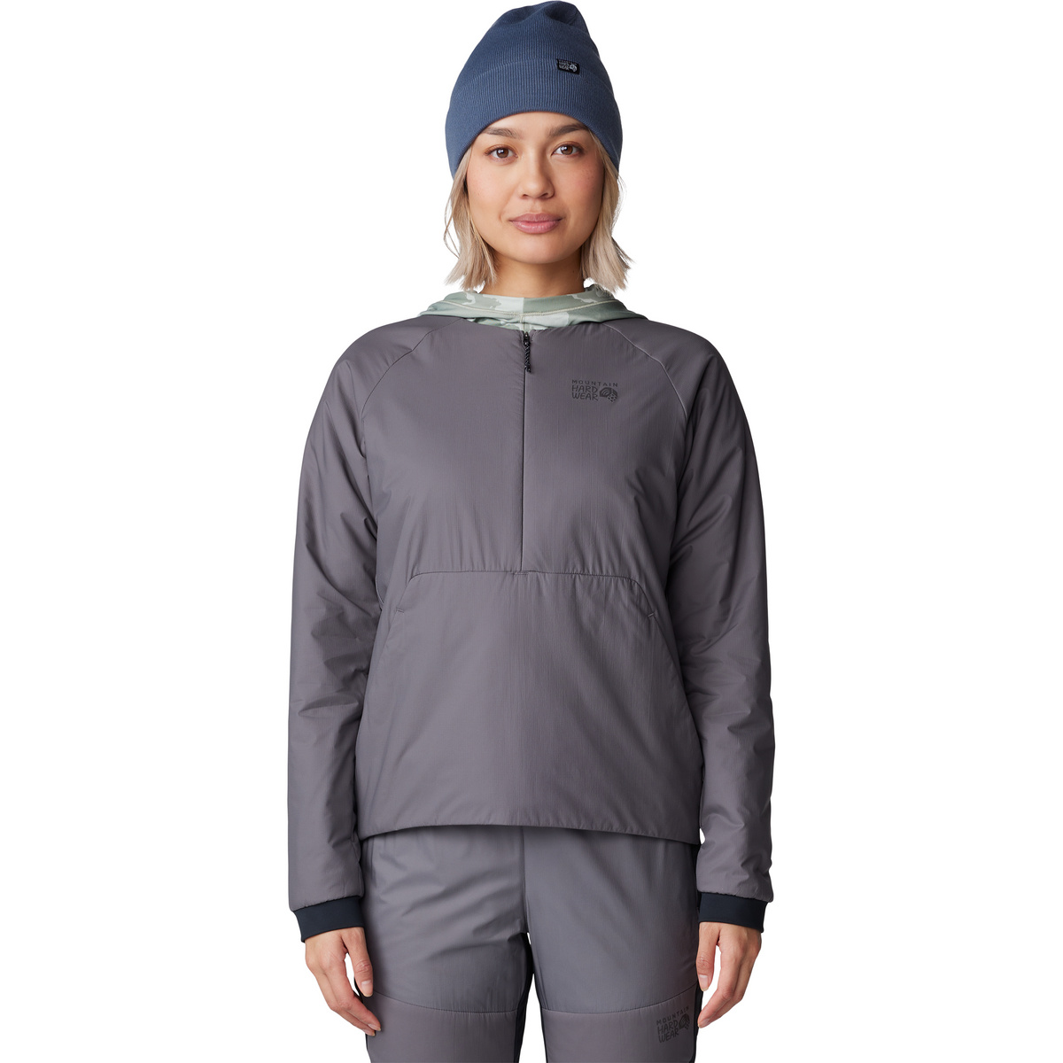 foto del prodotto mountain hardwear donna pullover kor alloy