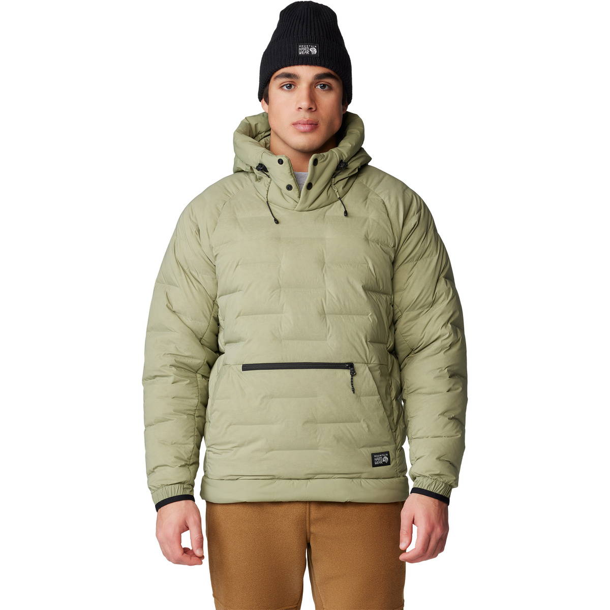 foto del prodotto mountain hardwear uomo felpa con cappuccio stretchdown popover