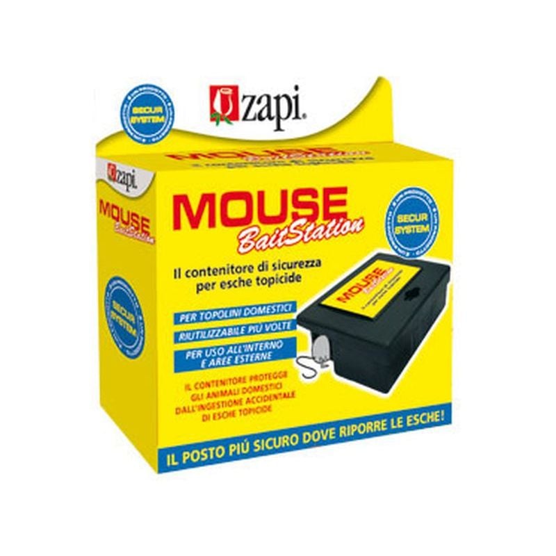 foto del prodotto mouse bait station contenitore esche zapi
