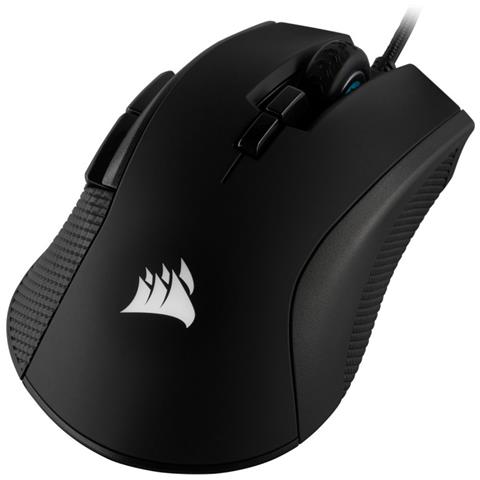 foto del prodotto mouse gaming rgb ironclaw wired black ch 9307011 eu