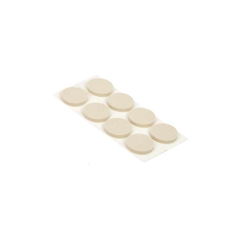 foto del prodotto mousse antiscivolo tonda mm.10 bianca