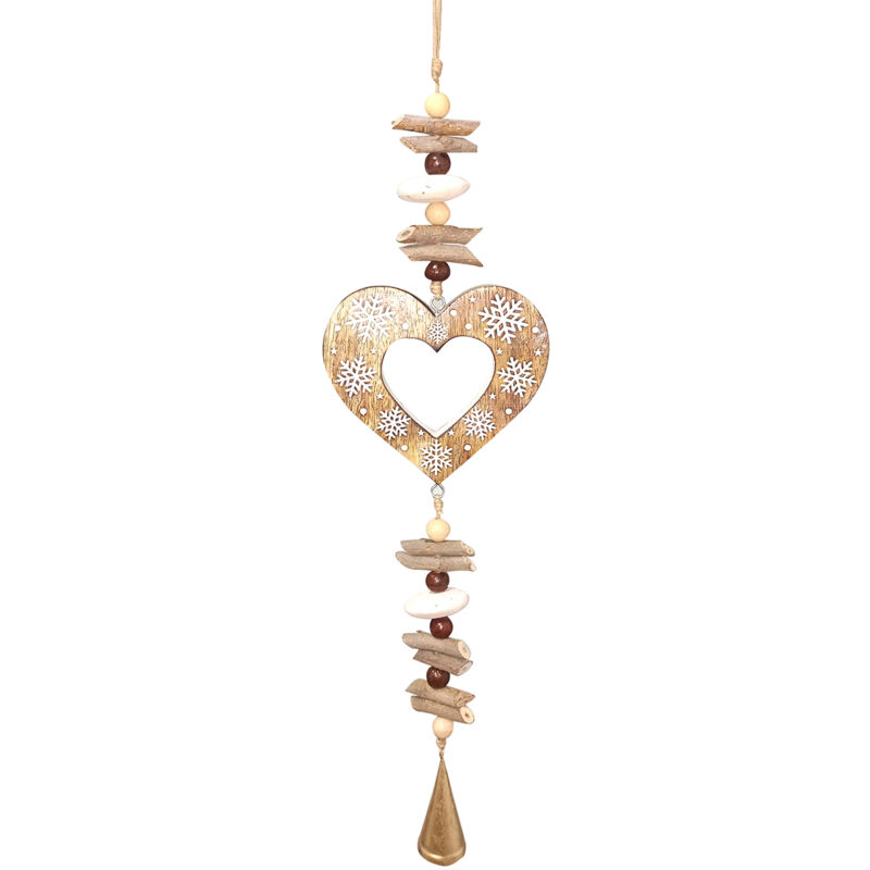 foto del prodotto movil ciondoli cuore arancione 63x14x4cm design unico e versatile signes grimalt