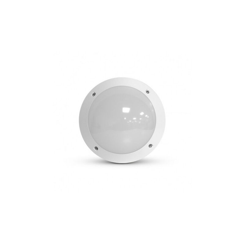 foto del prodotto mozzo led con rivelatore rf 11w 1200lm 120 ip65 impermeabile ik10 215mm bianco naturale 4000k