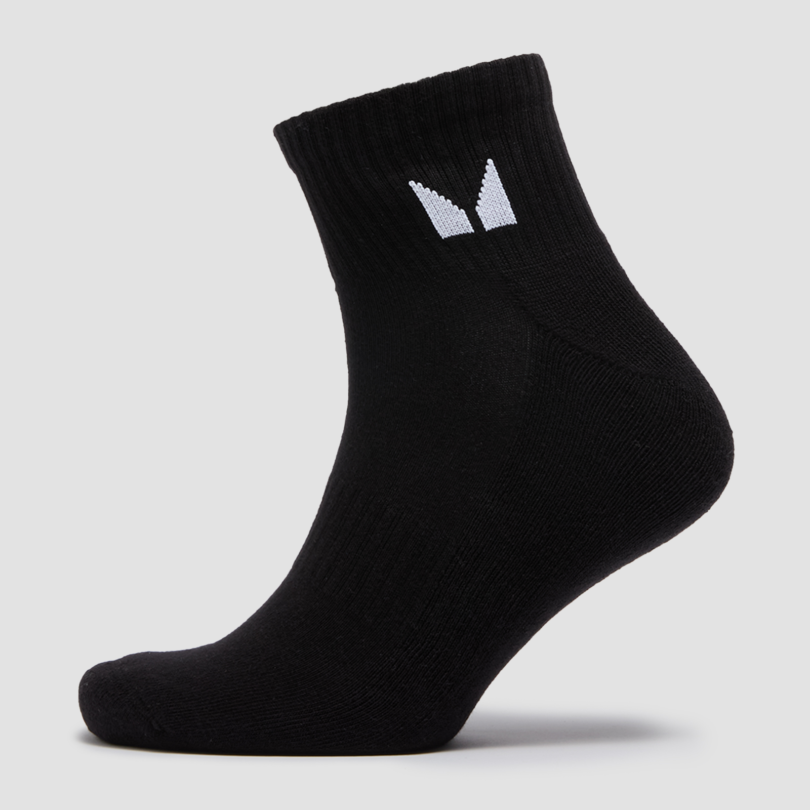 foto del prodotto mp unisex ankle socks 3 pack black uk 2 5